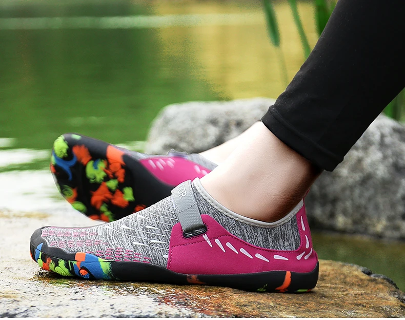Unisex Sneakers Swimming Shoes Water Sports Aqua Seaside Beach Surfing Slippers Upstream Light Athletic Footwear For Men