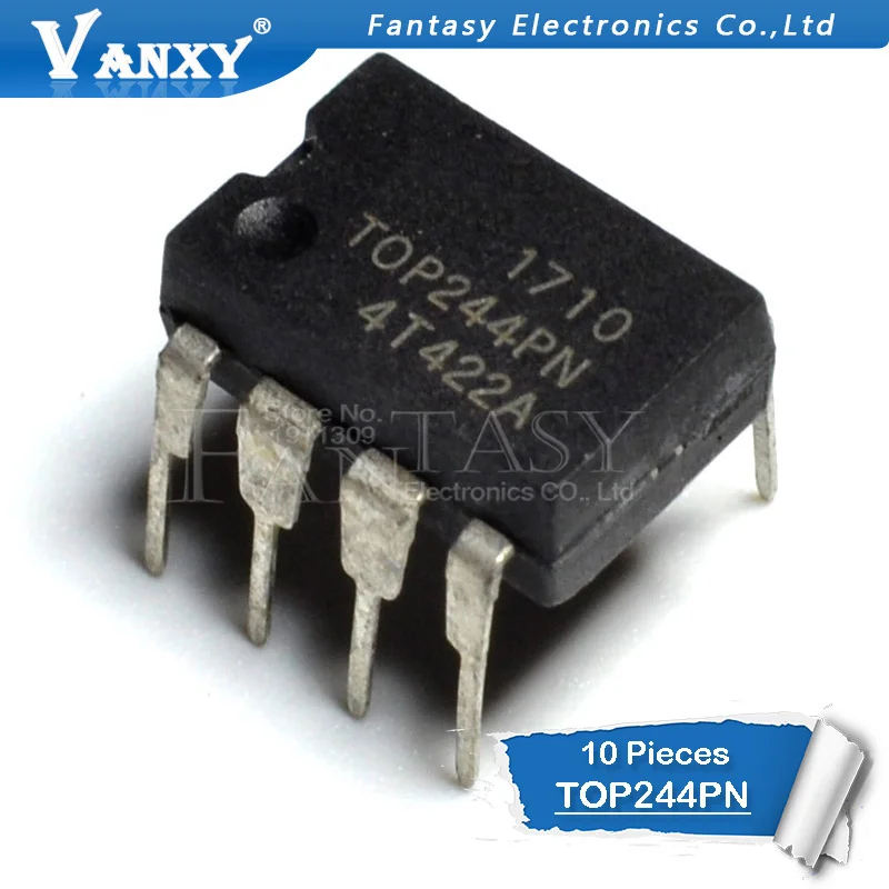 10 шт. TOP244PN DIP 7 TOP244 TOP244P DIP7 244PN| |