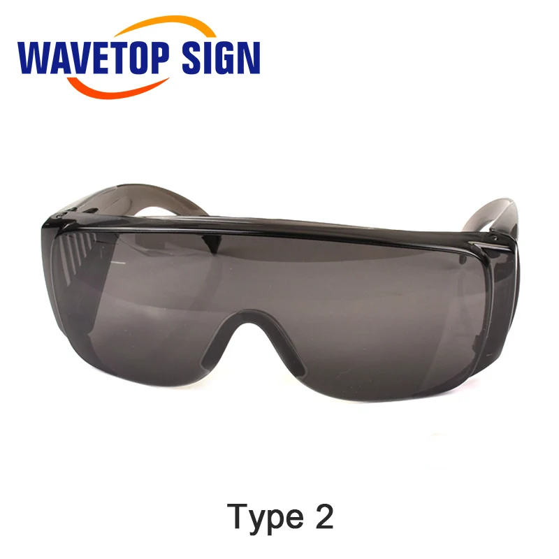 WaveTopSign TCO2 серии 10600nm защитные очки от лазера щит защита для CO2 лазерной резки гравировальный станок - Цвет: Type 2