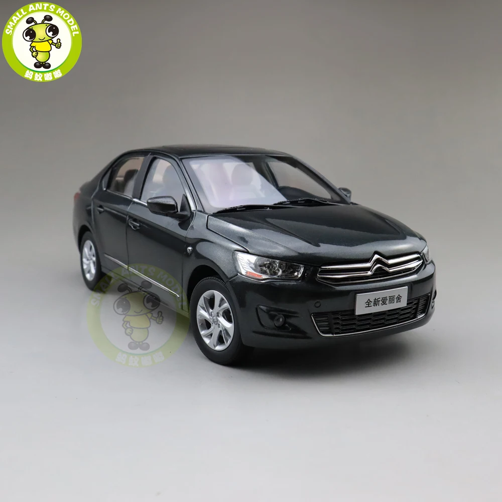 1/18 Citroen C-Elysee CElysee литая модель автомобиля игрушки дети мальчик девочка подарки на день рождения серый