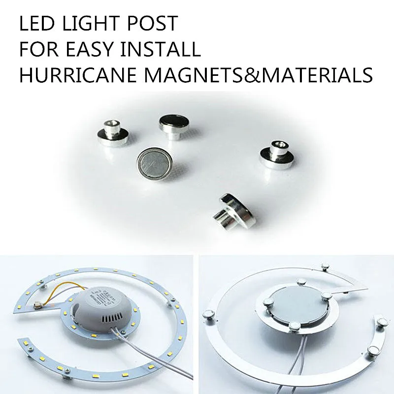 Mounting Magnet Diameter 10mm & 12mm Magnetic Pots with M3 Screw Neodymium Cup LED Fixing Adapter Fixer 100 pcs|mounting magnet|magnet magnetmagnet |