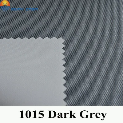 1015 Dark Grey Подгонянный EWAY CASA рулонные шторы MOQ 1 шт. УФ-фильтром плотные белые покрытием Демин ткани спальня офисов тени жалюзи № 1010 - Цвет: 1015 Dark Grey