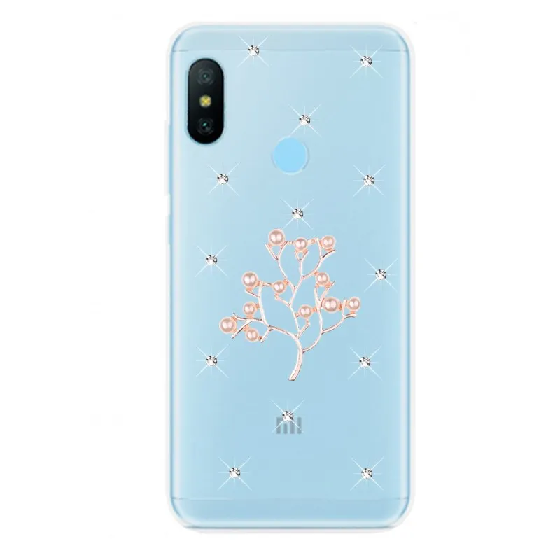 Redmi 8A 8 6 pro S2 7A 6A 4A NOTE 7 4 4X 5 5A шикарный роскошный чехол с бриллиантами для Xiaomi MI 9T CC9 9