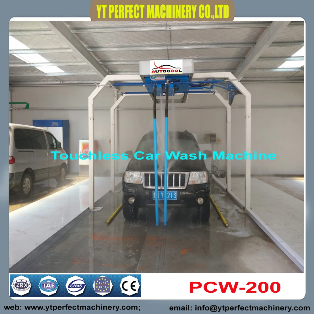 PCW-200 полу-автоматическая бесконтактная автомойка оборудование | Автомобили и