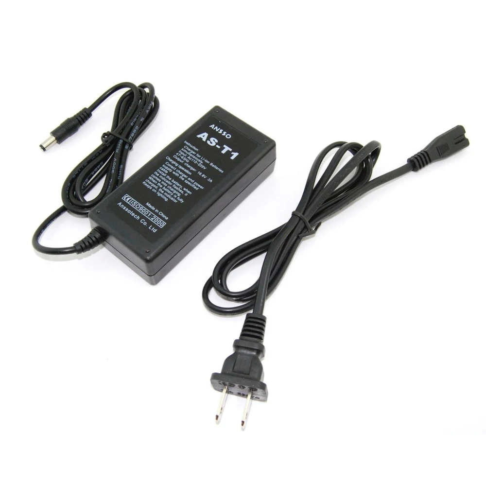 Новый Ansso AS-T1 DC 16 8 v 2A Питание Зарядное устройство адаптер 5 мм/2 1 мм для Sony BP-U60/U30 Li-Ion