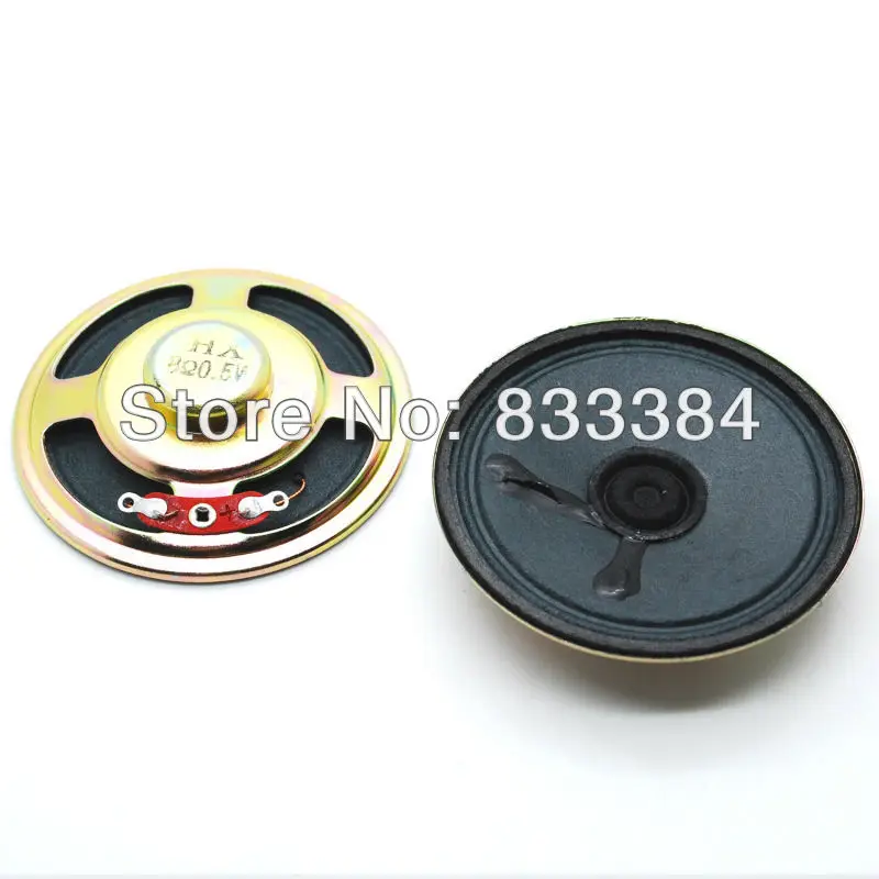 Алюминиевый корпус 10 шт. 0 5 Вт 8 Ом 8R 57 мм/2 2 дюйма диаметр H15 мм внутренний