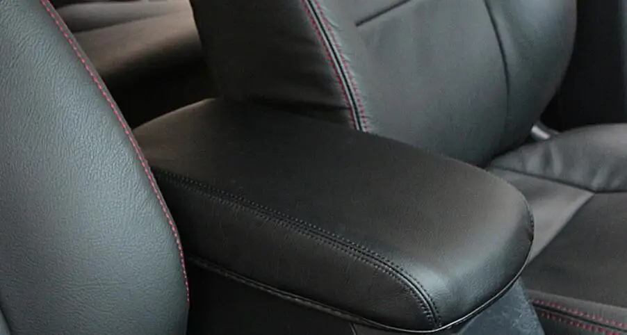 Кожа автомобиля подлокотник чехол Обложка для RAV 4 2013 2014 хранения центральной