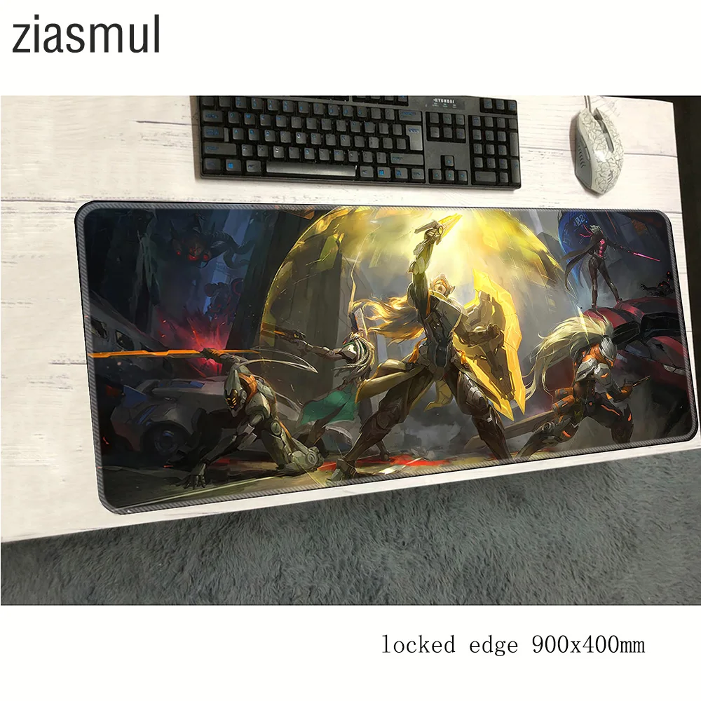 Коврик для мыши lol 900x400x2 мм профессиональный компьютерной игровые аксессуары