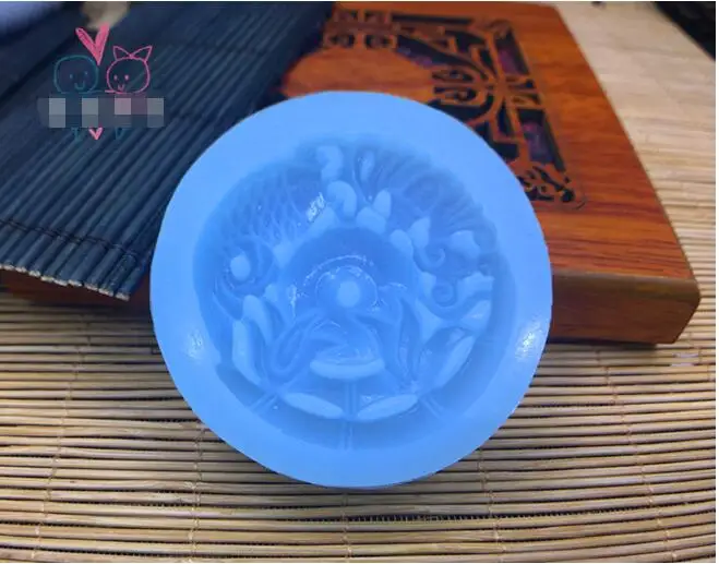 1 шт. прозрачный DIY из силикона, круглые летучая мышь бамбуковая форма для изготовления ювелирных изделий инструменты эпоксидной смолы формы для ювелирных изделий