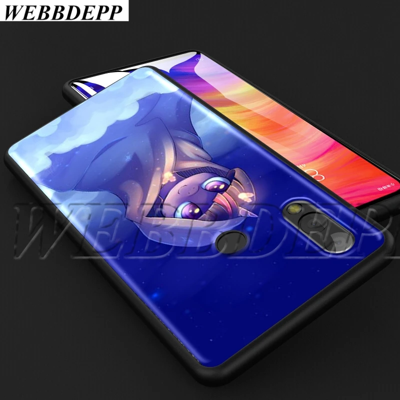 WEBBEDEPP мой маленький пони радуга тире тучки мягкий ТПУ чехол для Xiaomi Redmi Mi Note 8t 10 MAX A1