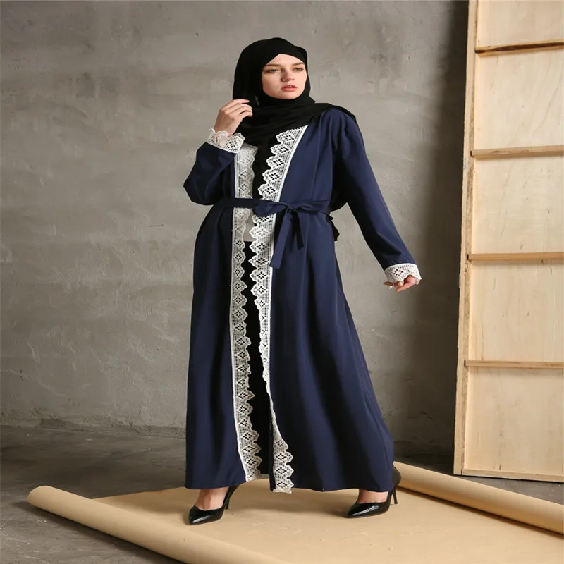 Мусульманский кардиган халат макси платье абайя мусульмане турецкий Vestido