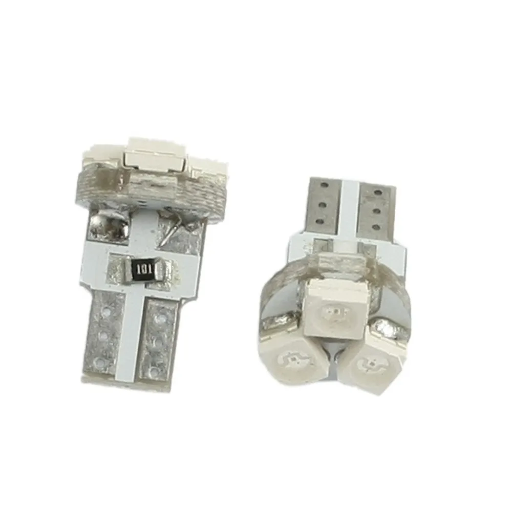 AutoEC 10 x T5 3 led 3528 3md автомобильный яркий индикатор приборной панели для салона 37 58 70