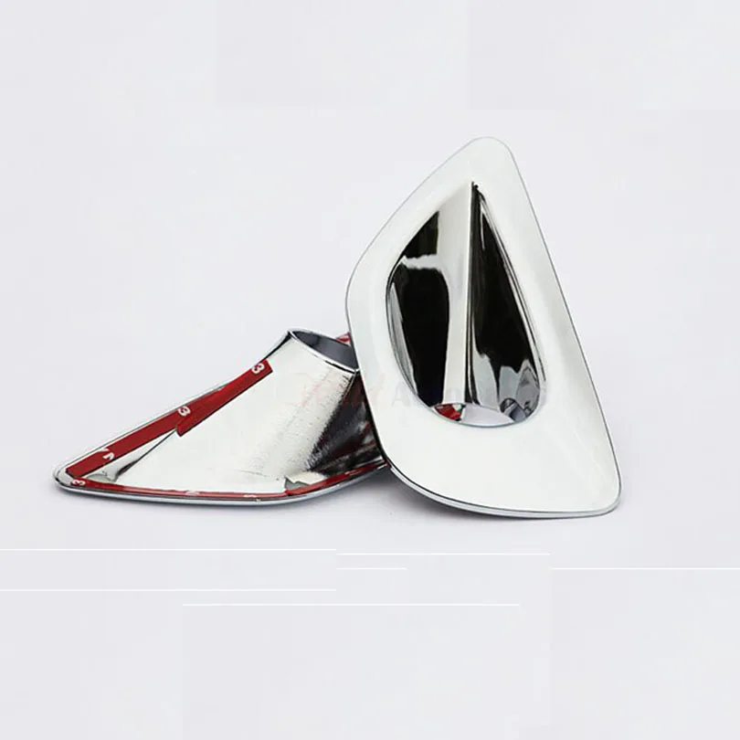 2 шт. хромированный передний бампер противотуманная фара крышка ободок отделка