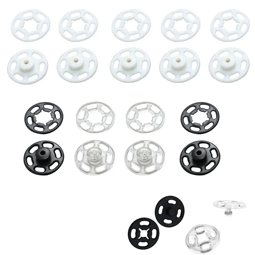 50 шт. аксессуары для пальто застежки сделай сам невидимые Швейные 10 мм 15 кнопки