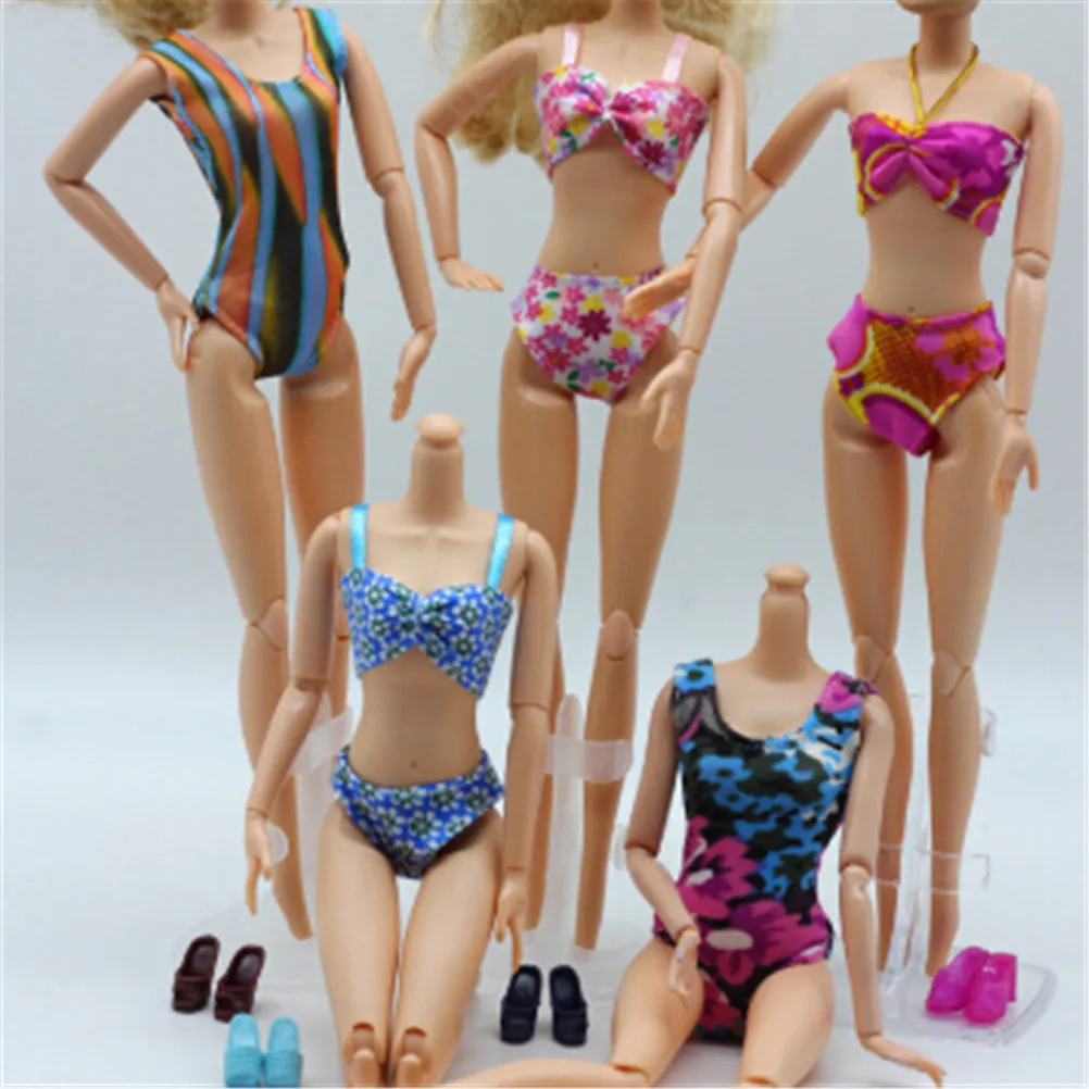 

Fashion Swimming Wear Swimsuits Beach Bathing Swimwears Bikini Summer Clothes For Doll Accessories Lifebelt Ring