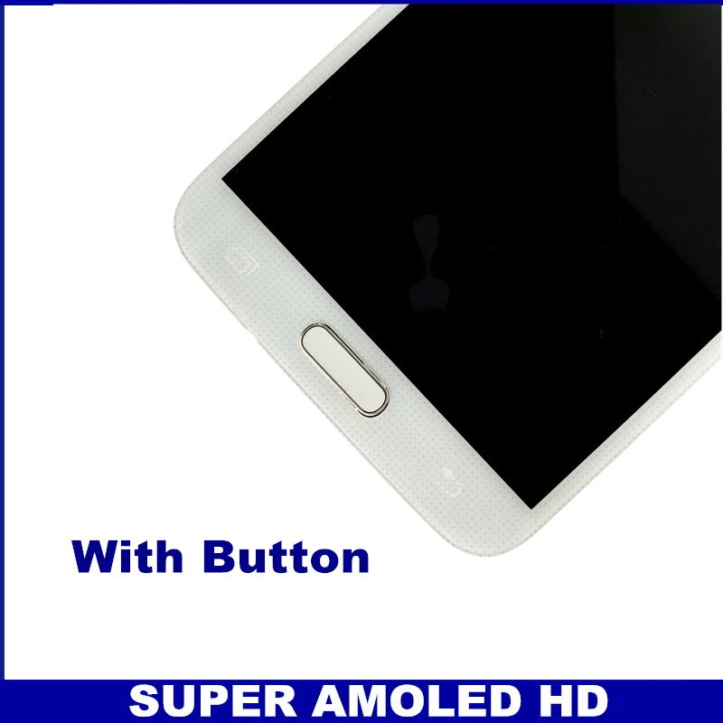 Замена ЖК экрана для samsung Galaxy S5 i9600 G900F G900H G900M AMOLED lcd s дисплей телефона сенсорный