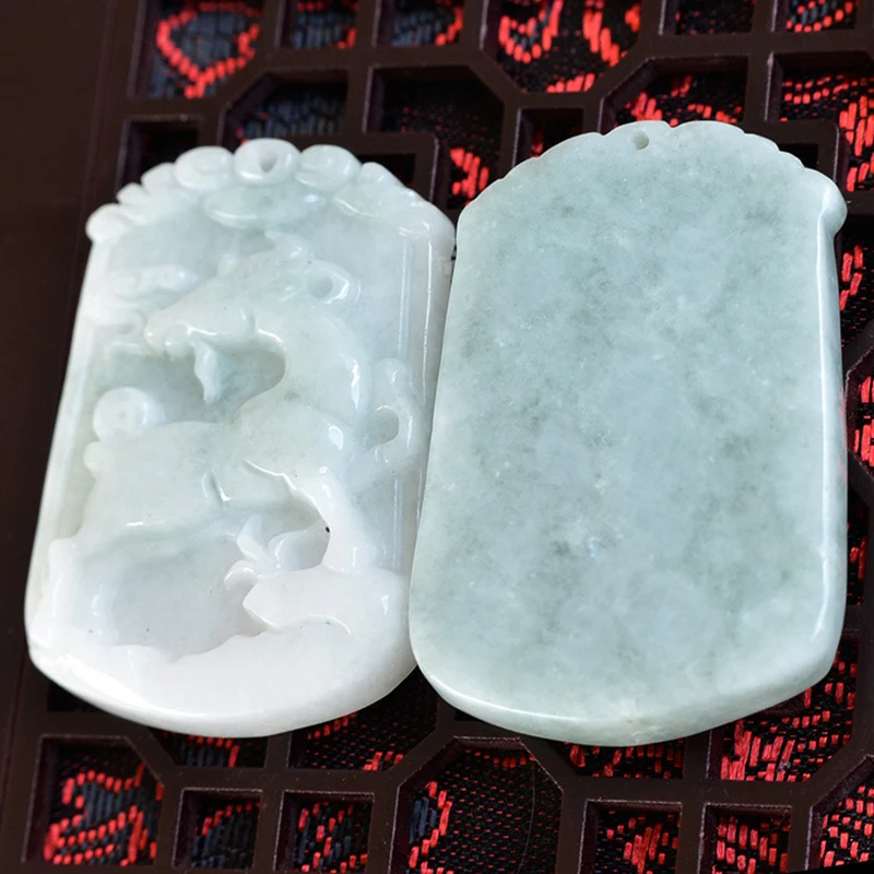 Оптовая продажа ожерелье с подвеской из натурального камня Счастливая Овечка