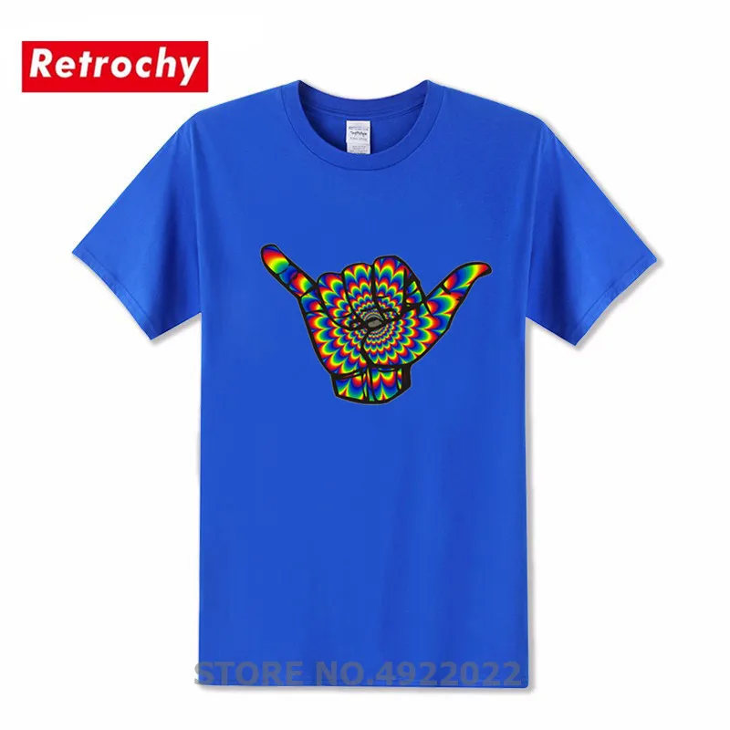 Модная Psychedelic hands Rock Music футболка Ретро Мужская хип-хоп цветная дизайнерская