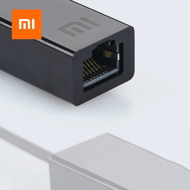 Оригинальный Xiaomi USB внешний быстрый Ethernet карта RJ45 Mi USB2.0 к кабель LAN адаптер 10/100