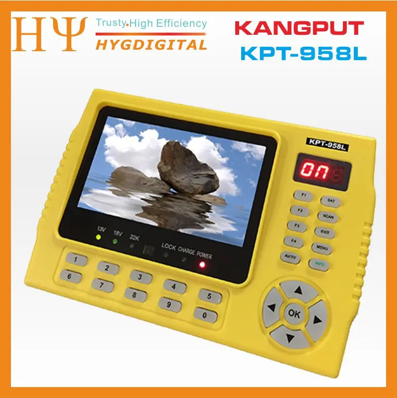 [Оригинальный] KPT 958L DVB S2 MPEG4 HD спутниковый искатель лучше satlink ws 6951 ws6916 ТВ приставка
