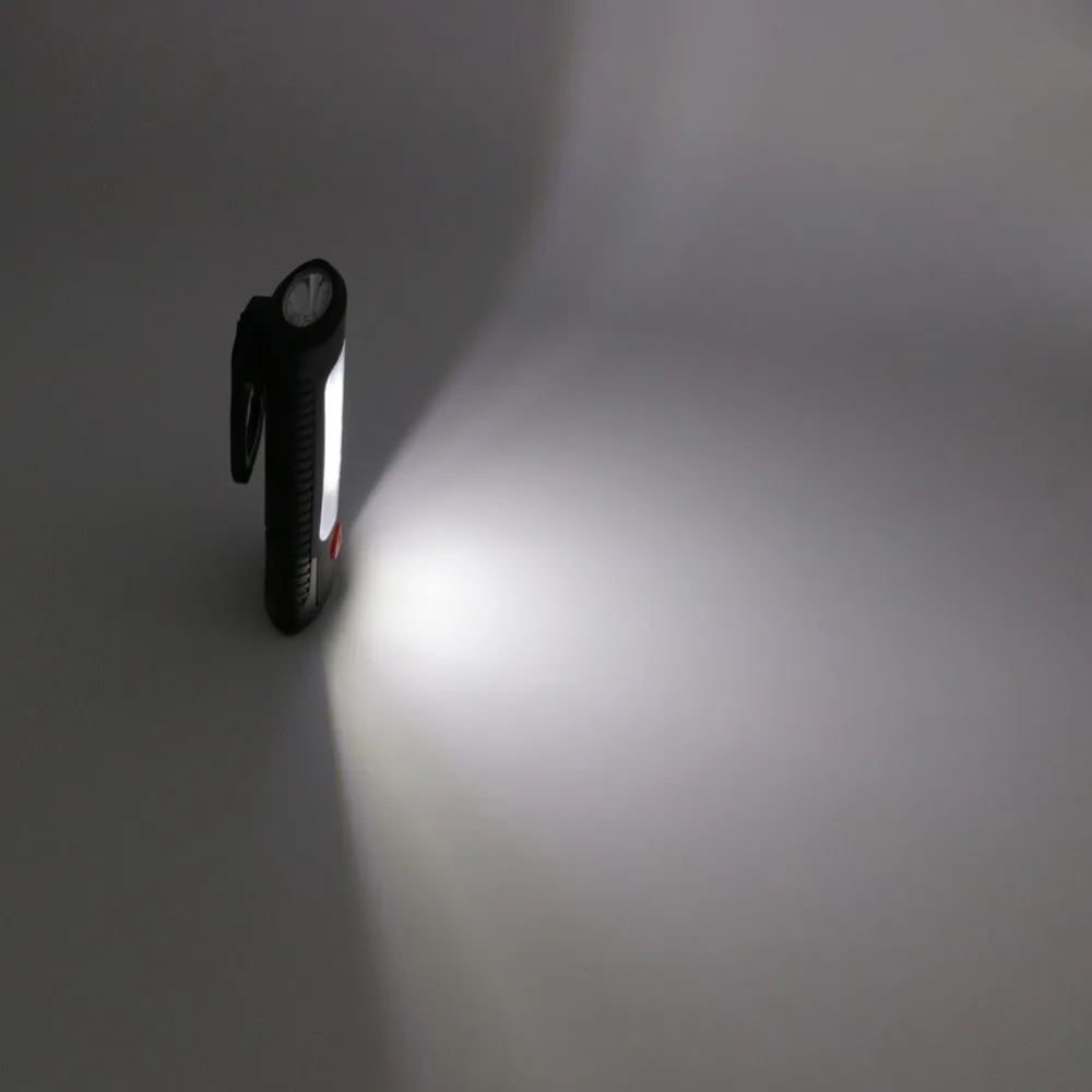 Портативный светодиодный фонарик Многофункциональный магнитный складной