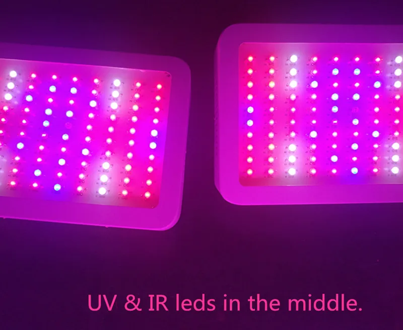 

To Brazil Qkwin LED Grow Light 2400W 2000W 1500W 1200W 2400w plant grow led Red/Blue/White/UV/IR Hydroponics full spectrum