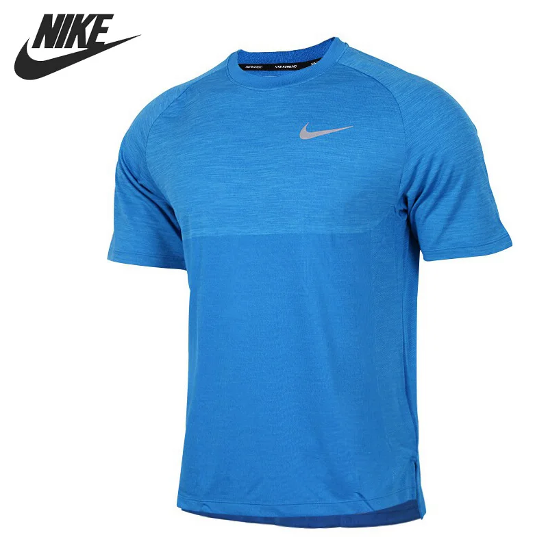 Оригинальный Новое поступление 2018 NIKE сухой призер Топ SS Мужские футболки с