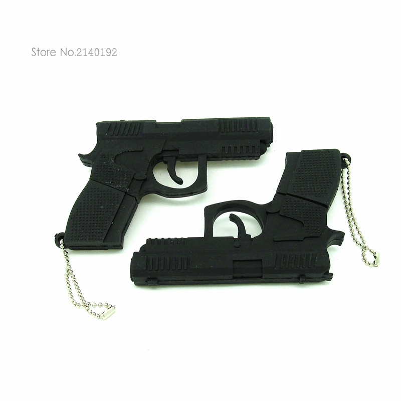 Новое поступление USB флэш накопитель силиконовый для оружия Флешка 32 ГБ 16 8 4 Гб