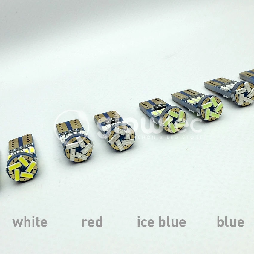 1 шт. LED T10 canbus led W5W Canbus t10 15smd 3014 неполярный свет внешний GLOWTEC | Автомобили и