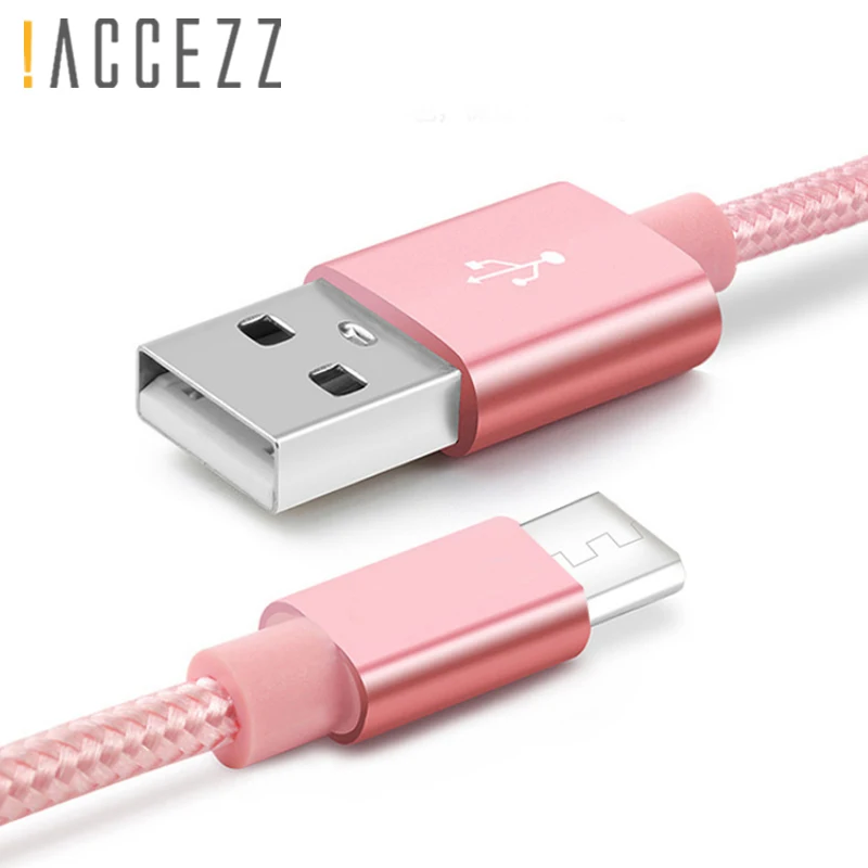 ! Кабель USB ACCEZZ для зарядки и синхронизации данных Samsung LG Huawei Redmi кабели телефонов