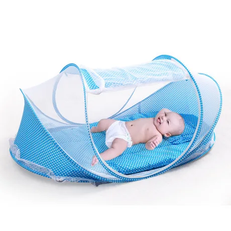 Crib Netting Bedding Mother &amp Kids baby Ger Type crib netting solid blue pink whole sale hot new quality 110*65*50 cm 2016 2017 |