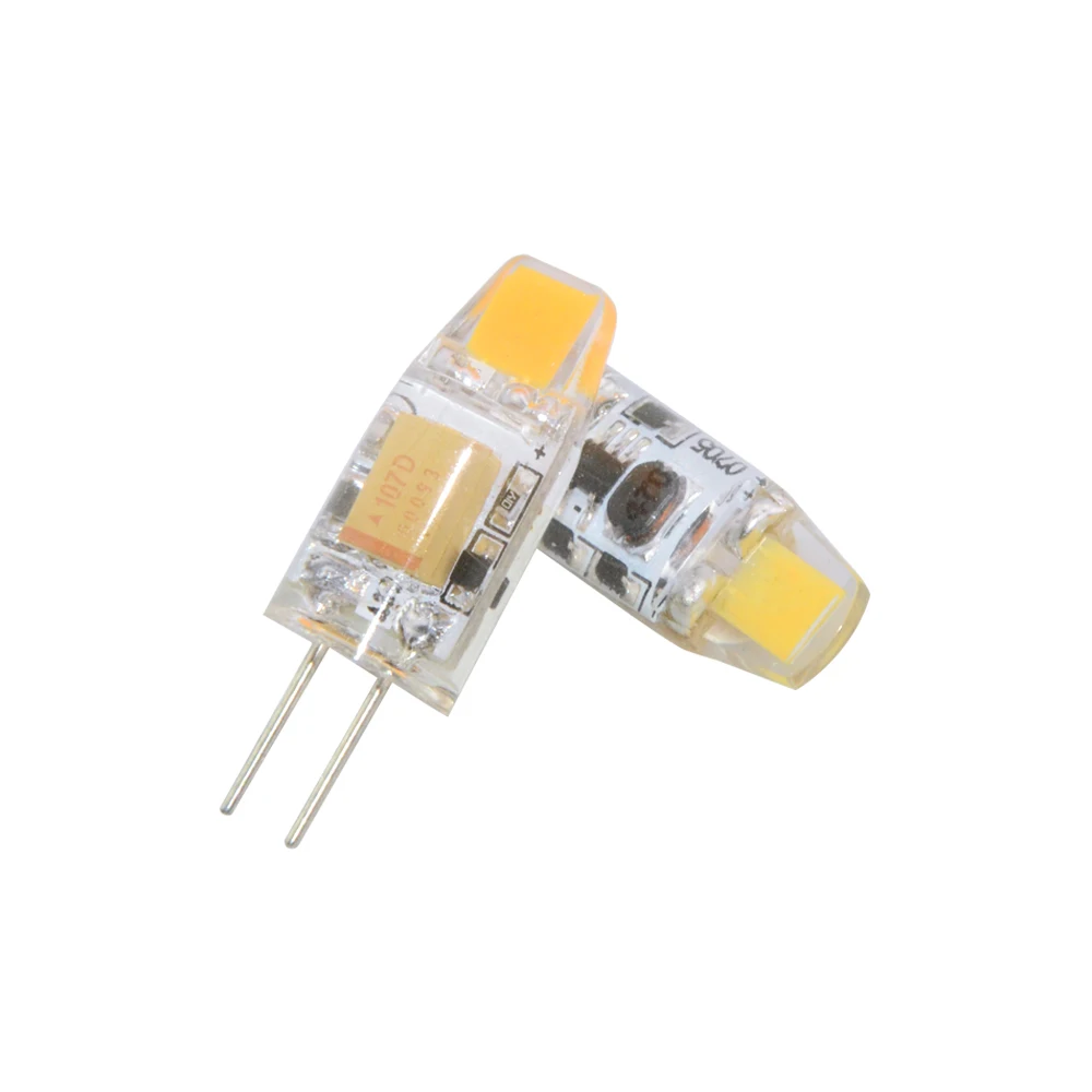 Светодиодная лампа G4 с регулируемой яркостью сменные галогенные COB лампы для