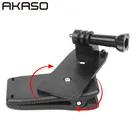 Поворотный рюкзак AKASO 360 градусов, зажим для шапки, крепление для Gopro Hero 5 3 4, SJCAM SJ4000 Xiaomi Yi 4K Go pro, аксессуары