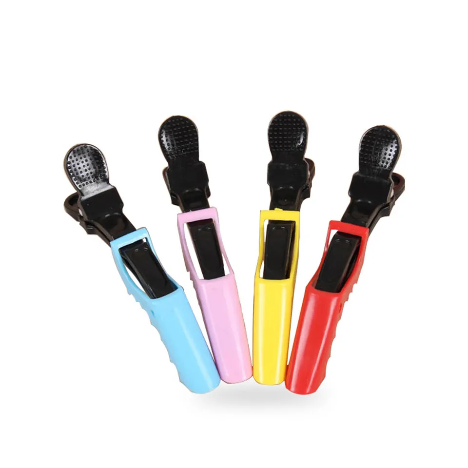 4 шт./упак. пластиковый матовый набор секций заколка для волос зажим зажимы