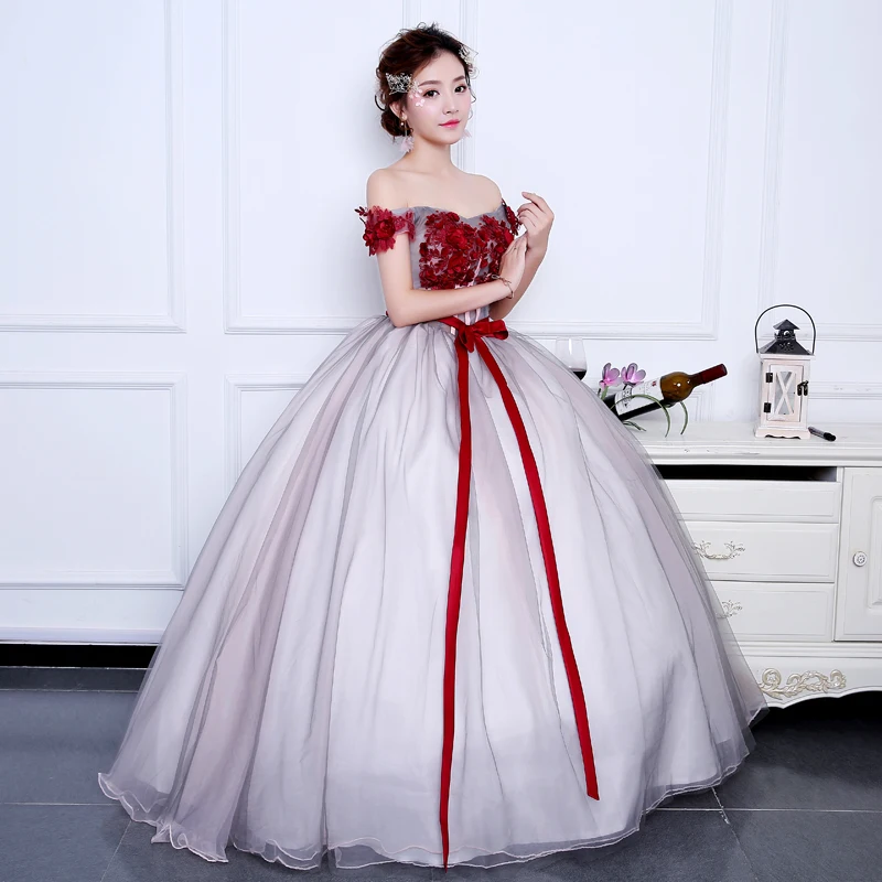 Милые бальные платья 16 размеров Роскошные для Quinceanera с аппликацией Новое