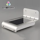 Светодиодный ная уличная лампа на солнечной батарее, водонепроницаемый садовый светильник IP65, энергосберегающая настенная лампа с пассивным ИК датчиком движения