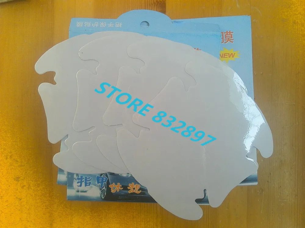 4 шт./партия универсальные невидимые наклейки на дверные ручки автомобиля