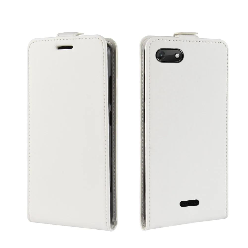 Vertical Flip Phone Case for Wiko Harry 2 Tommy Sunny 3 Plus UP and Down Retro Leather Cover Shell With Photo Credit Card Pocket | Мобильные