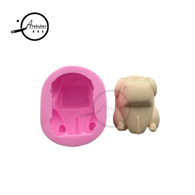 1 шт. автомобильные силиконовые формы для 3D поделок DIY Инструменты помадки на торт
