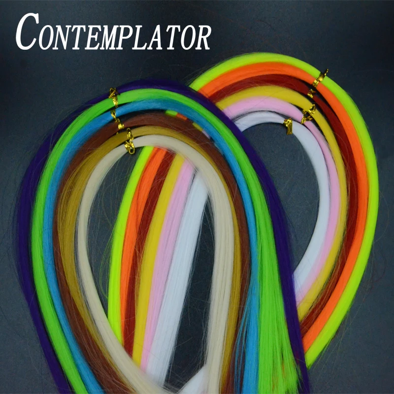 CONTEMPLATOR 12 цветов minnow streamer vimineous Fiber материал для вязания мушек 2 мешка/упаковка