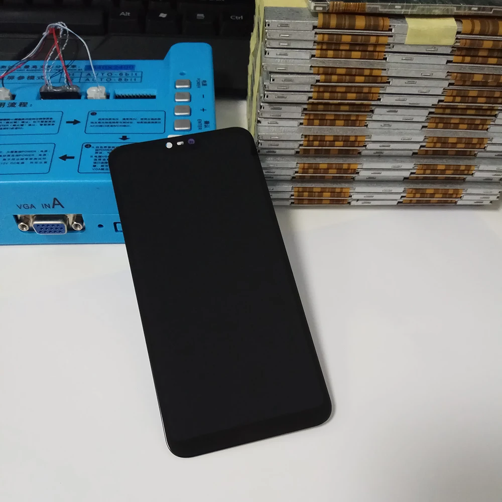 Для 5 8 &quotMicrosoft Nokia X6 6 1 плюс ЖК дисплей кодирующий преобразователь сенсорного