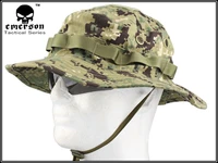 emerson boonie hat woodland marpat military tactical army hat anti scrape grid fabric camouflage hat aor2 hunting cap em8740