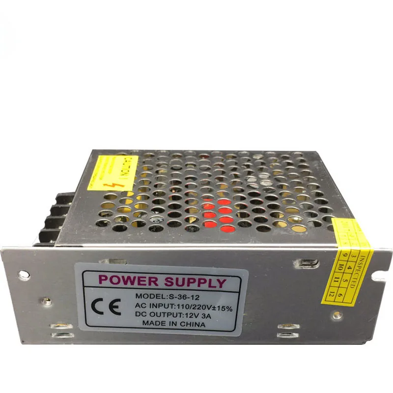 DC5V 12V 24V 1.25A 60A 40W 60W 120W 180W 200W 250W 300W 360W 480W 600W 720W импульсный источник питания LightingTransformer