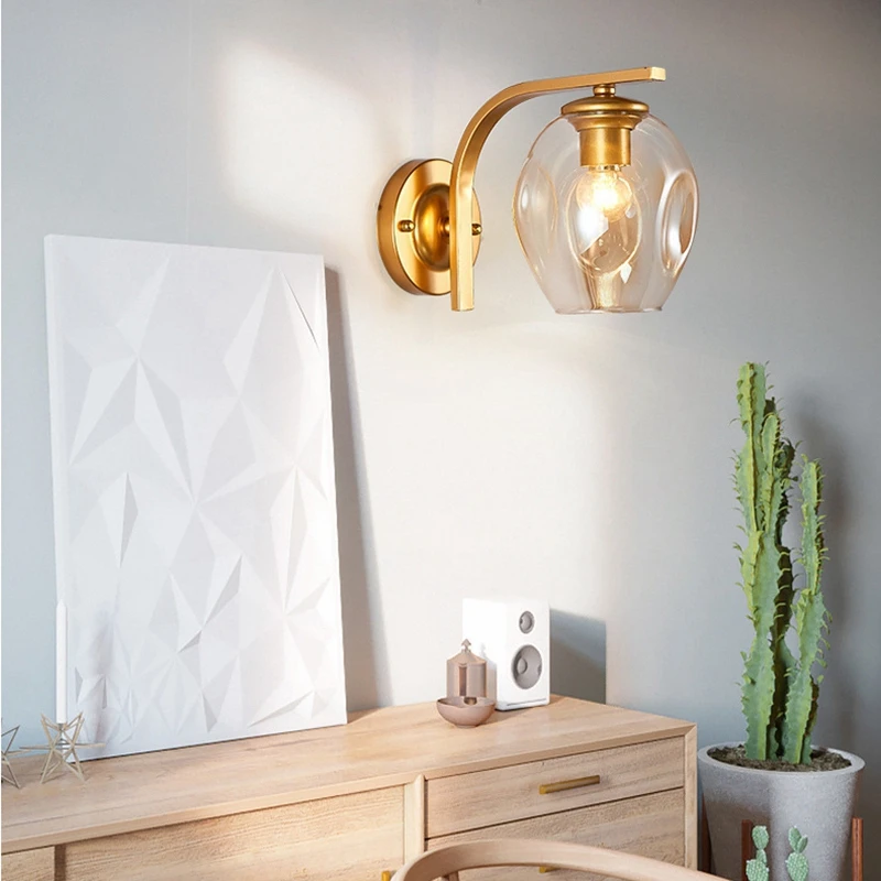 LukLoy Современные светодиодные Настенные светильники для спальни прикроватные