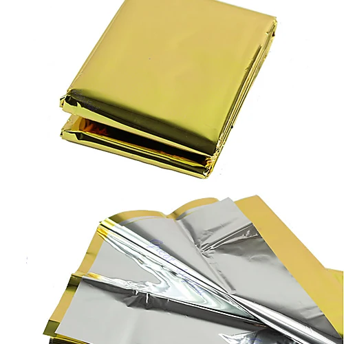 Новая Водонепроницаемая аварийная фольга Myler для выживания тепловое одеяло