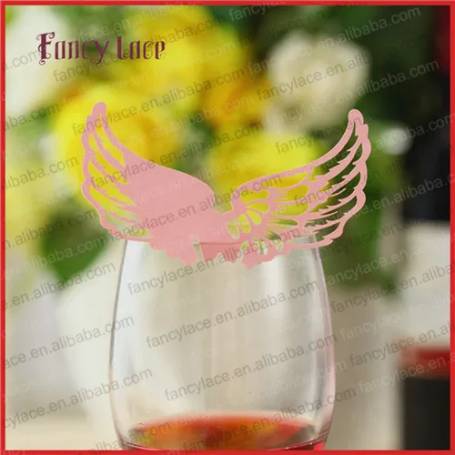 50 шт./лот витринные открытки для вечеринки на свадьбу бокалов блестящие