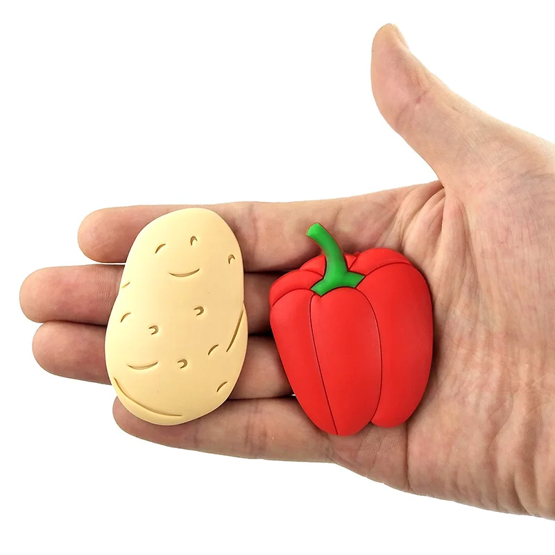 Магниты на холодильник силиконовые магниты для овощей и фруктов 1 шт.|Магниты