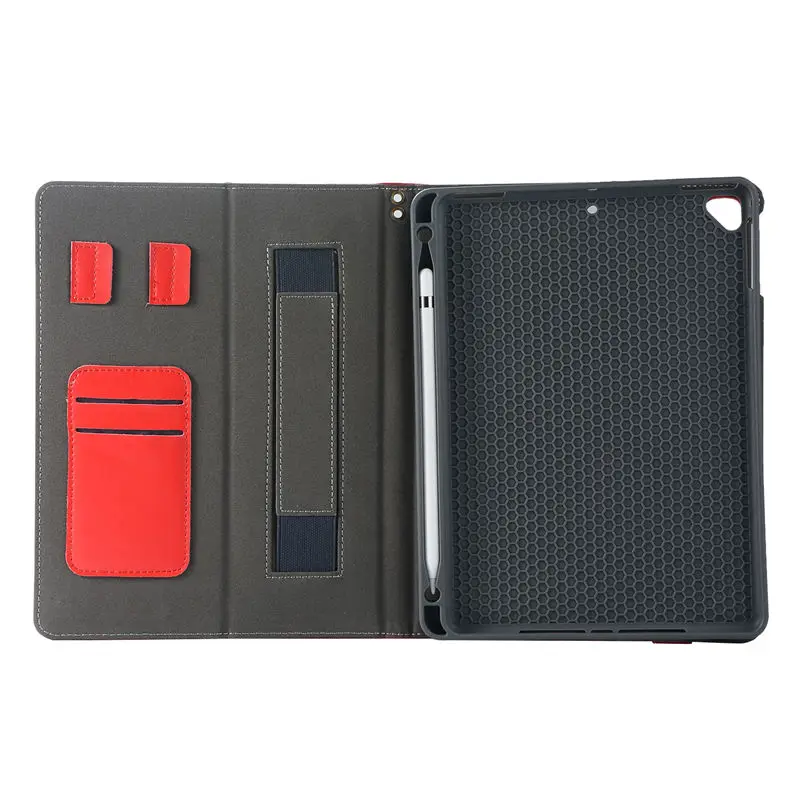 Чехол для Apple iPad 9,7 5-го 6-го поколения с карандашом для iPad Air 1 2 iPad Pro 9,7 Fundas+ пленка+ ручка
