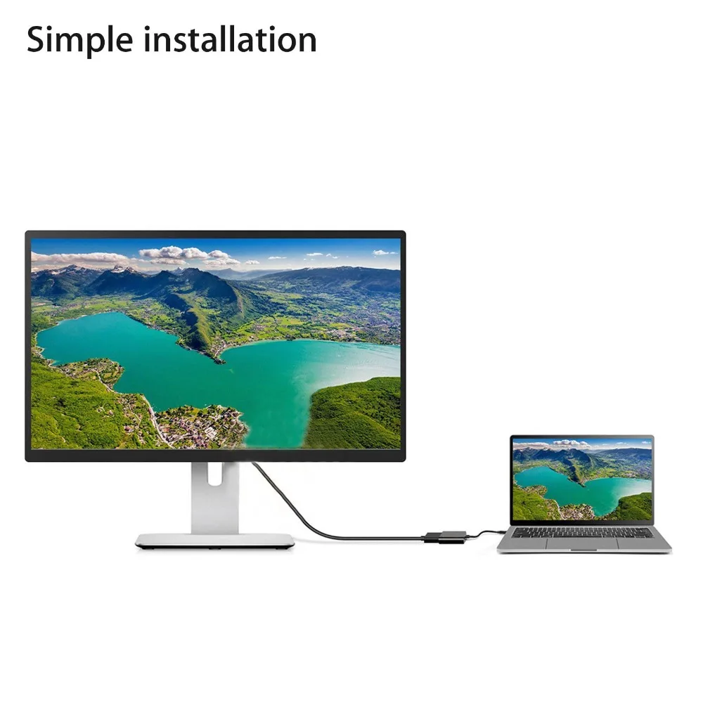 USB 3,0 к HDMI аудио видео адаптер конвертер кабель для Windows 7/8/10 шт. 1080P