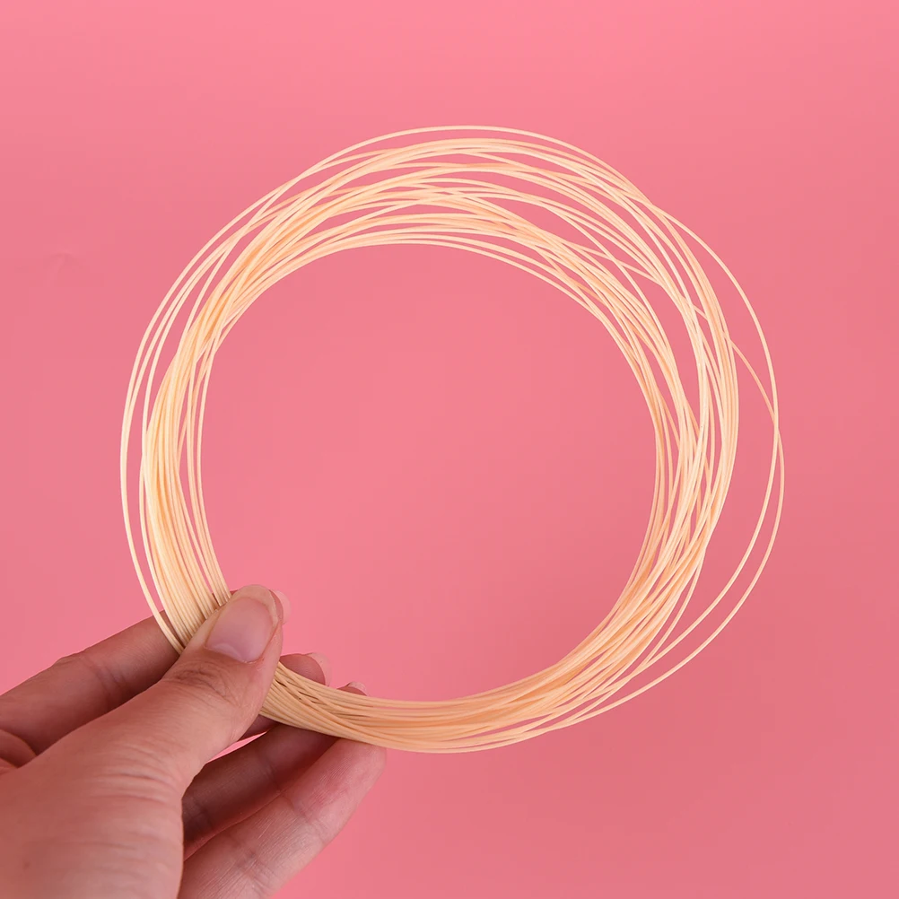 Прочная нейлоновая оплетка продлевает ракетки для бадминтона. Строка ракетка